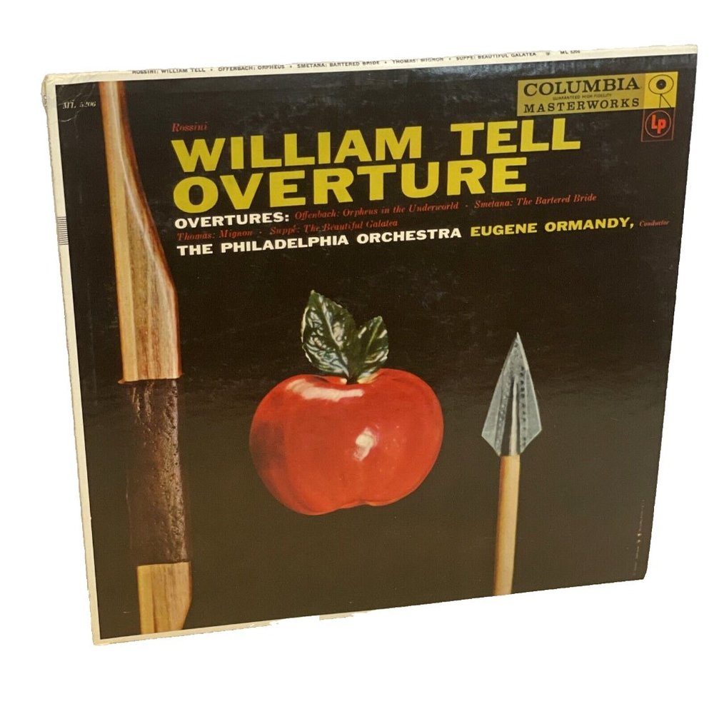 The Philadelphia Orchestra, Eugene Ormandy Overtures (Vinyl, 1957) Columbia